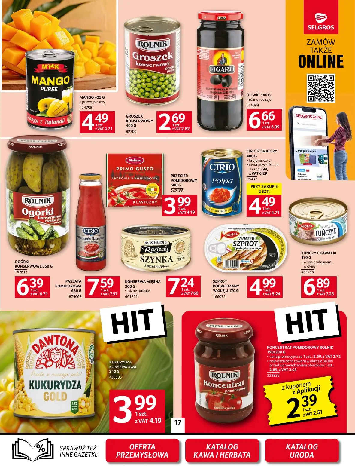 gazetka promocyjna SELGROS Oferta Spożywcza - Strona 17