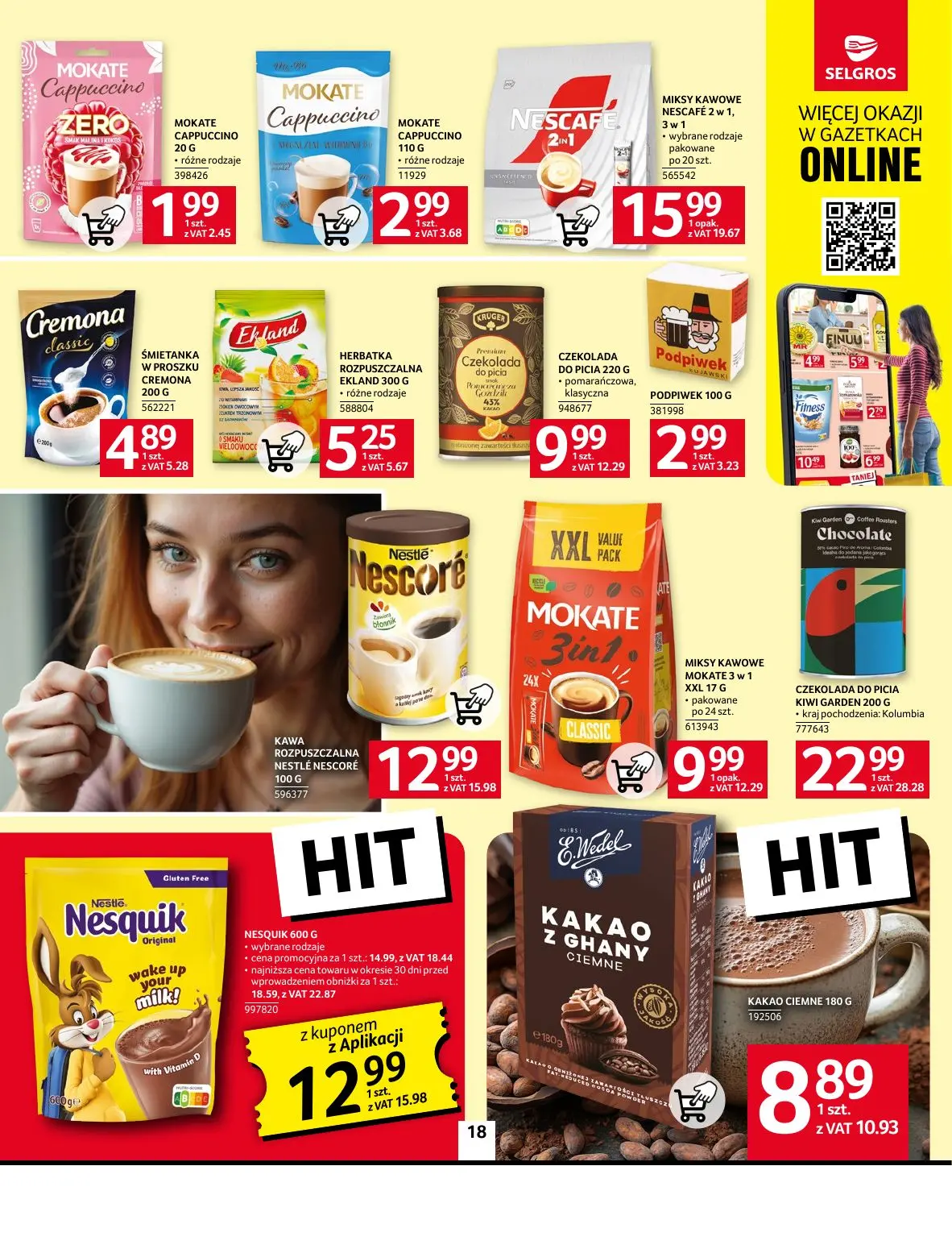 gazetka promocyjna SELGROS Oferta Spożywcza - Strona 18