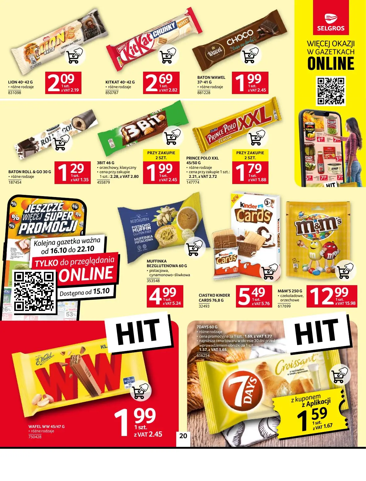 gazetka promocyjna SELGROS Oferta Spożywcza - Strona 20