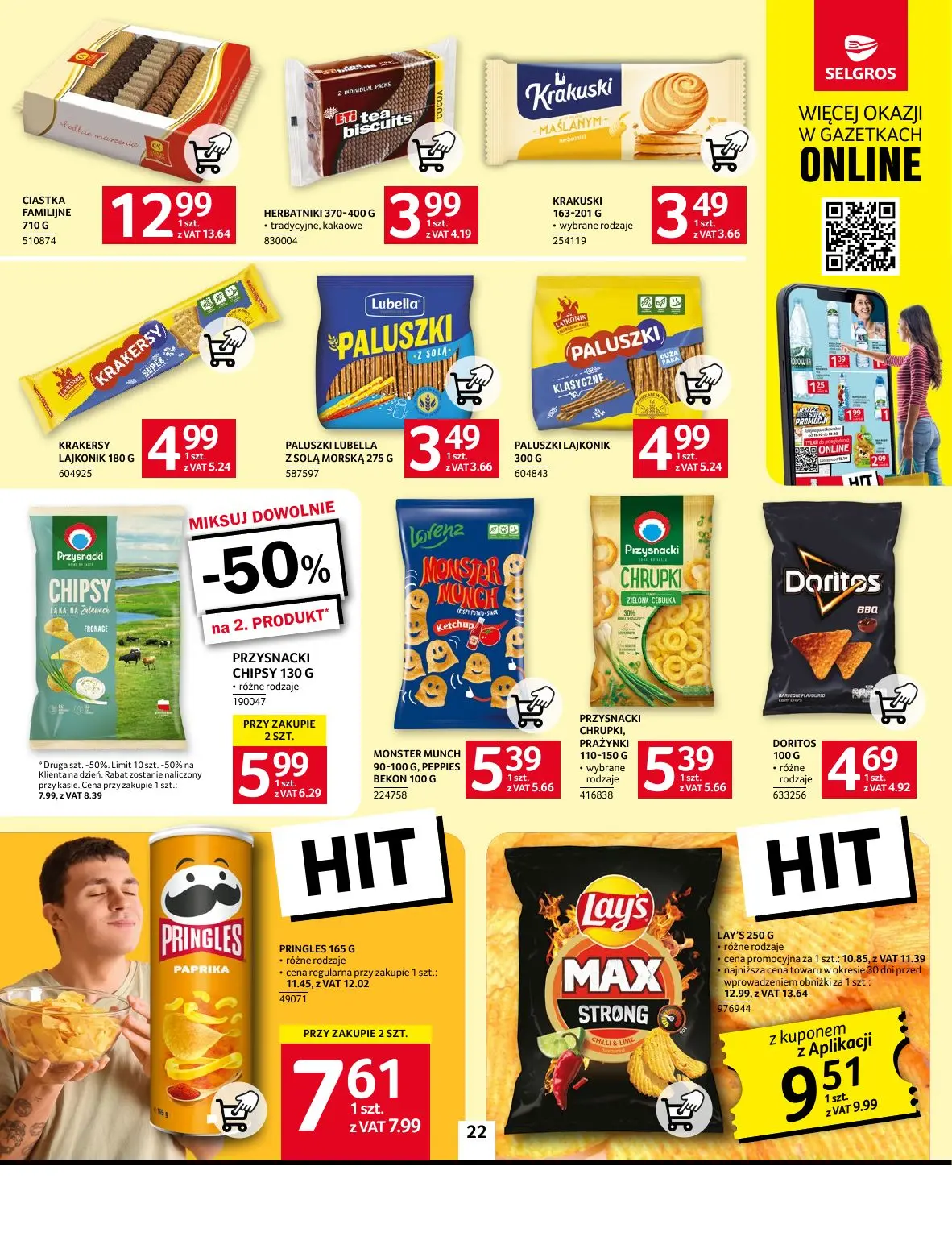 gazetka promocyjna SELGROS Oferta Spożywcza - Strona 22