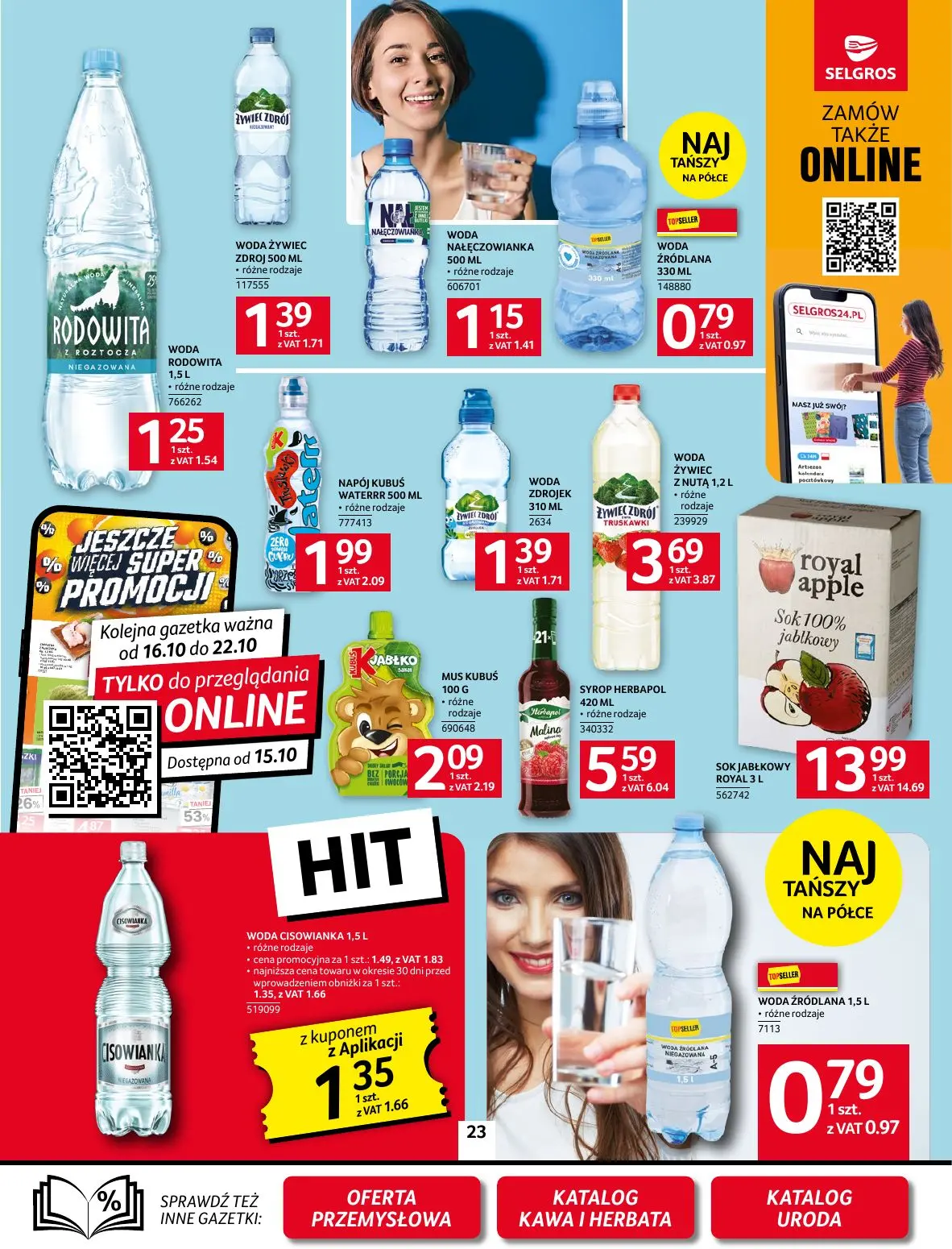 gazetka promocyjna SELGROS Oferta Spożywcza - Strona 23