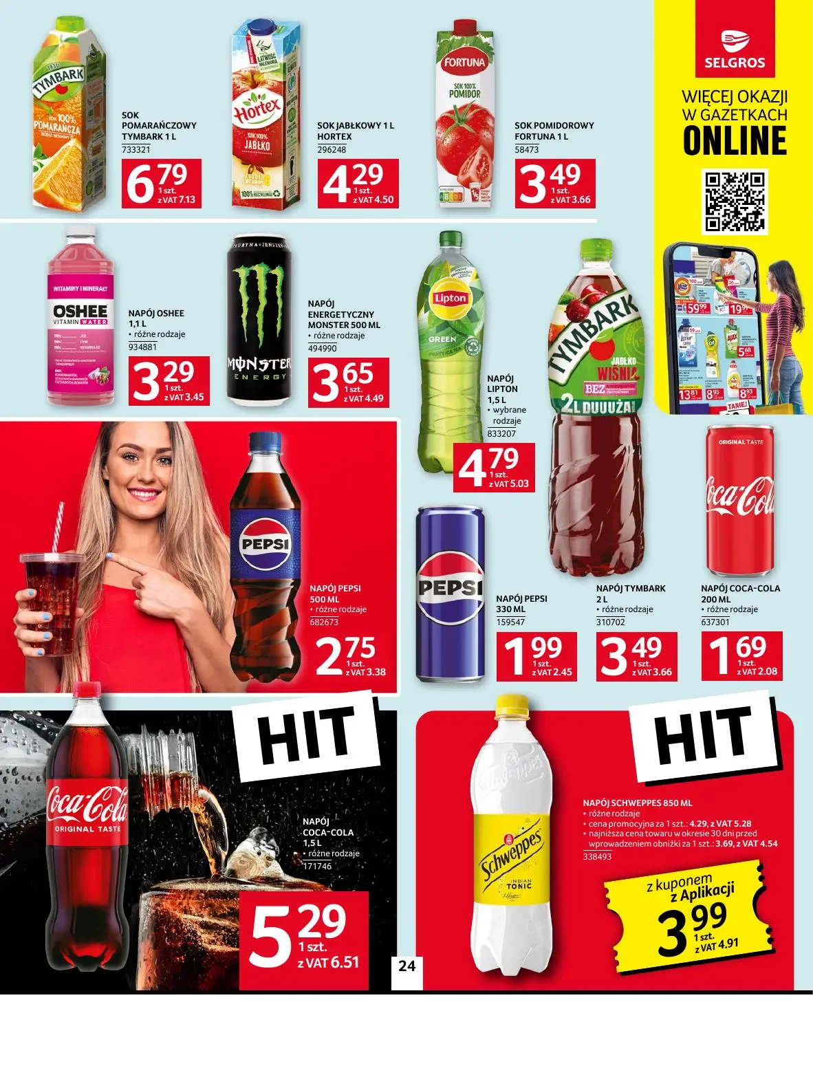 gazetka promocyjna SELGROS Oferta Spożywcza - Strona 24