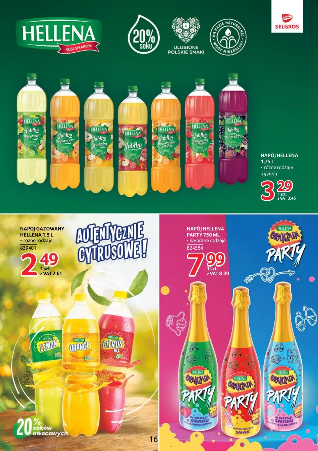gazetka promocyjna SELGROS Markowe Produkty - Strona 16