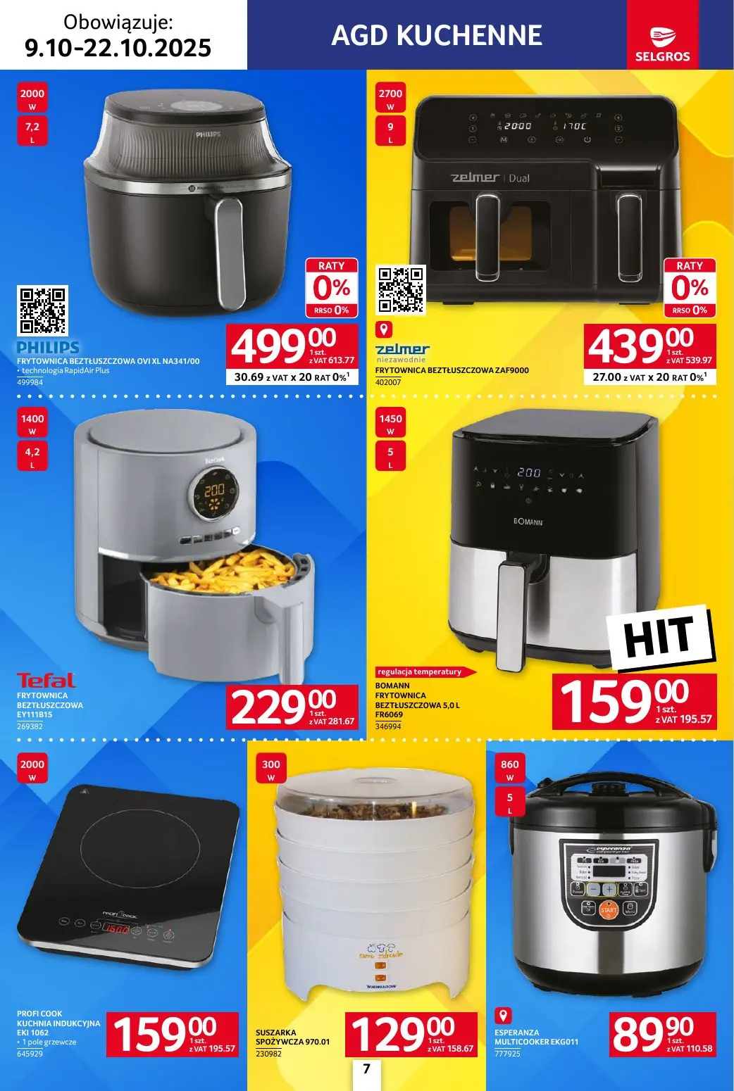 gazetka promocyjna SELGROS Katalog Elektro AGD - Strona 7