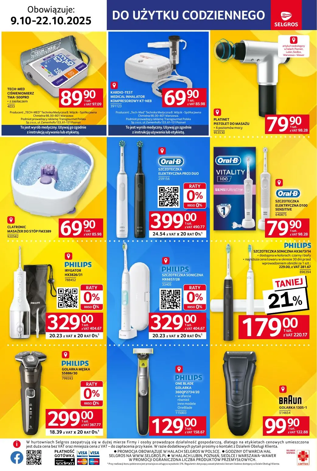 gazetka promocyjna SELGROS Katalog Elektro AGD - Strona 14