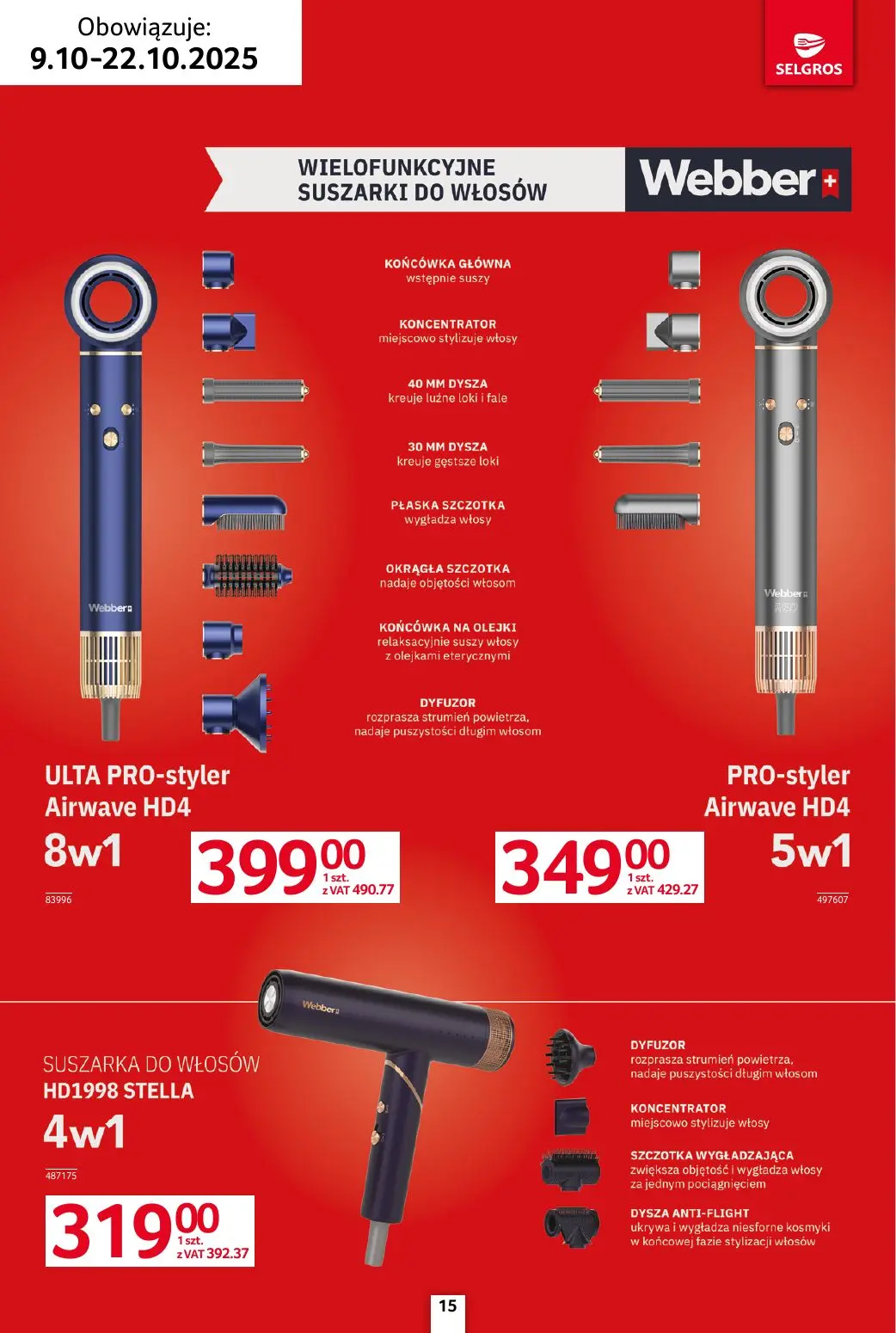 gazetka promocyjna SELGROS Katalog Elektro AGD - Strona 15