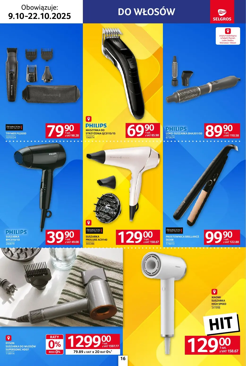 gazetka promocyjna SELGROS Katalog Elektro AGD - Strona 16