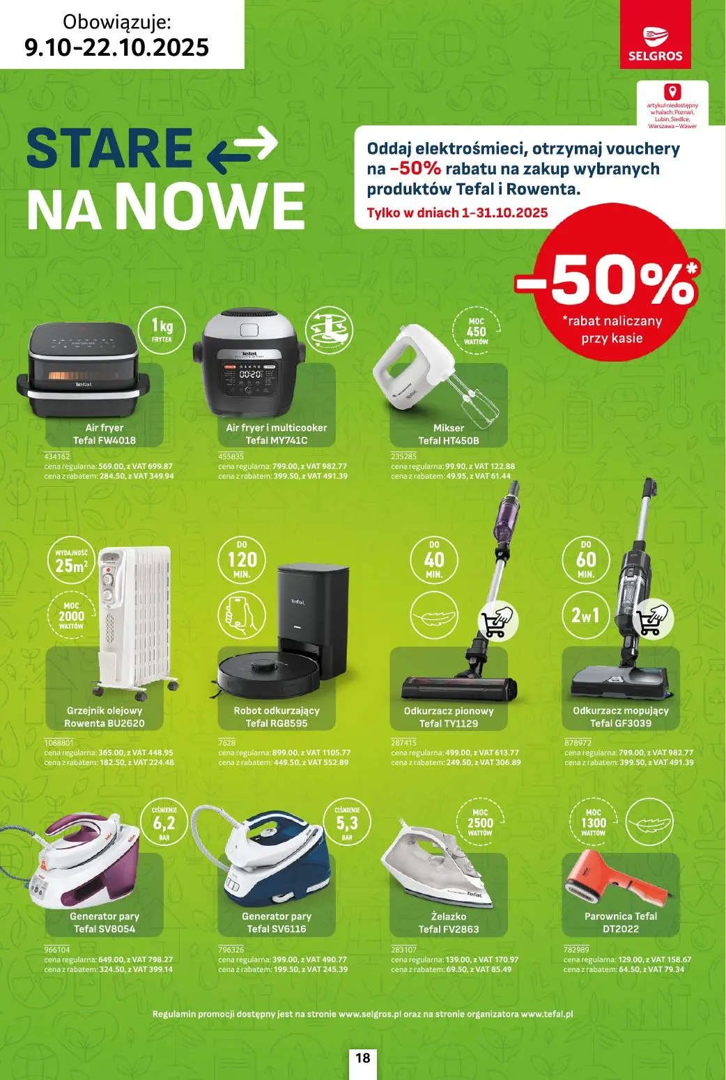 gazetka promocyjna SELGROS Katalog Elektro AGD - Strona 18
