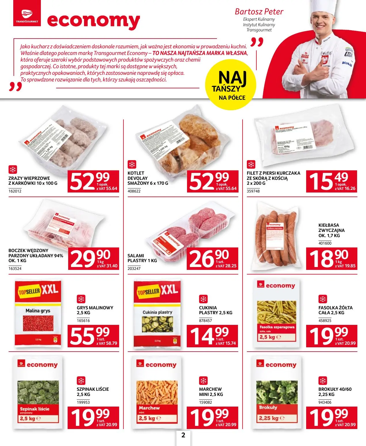gazetka promocyjna SELGROS Oferta dla gastronomii - Strona 2