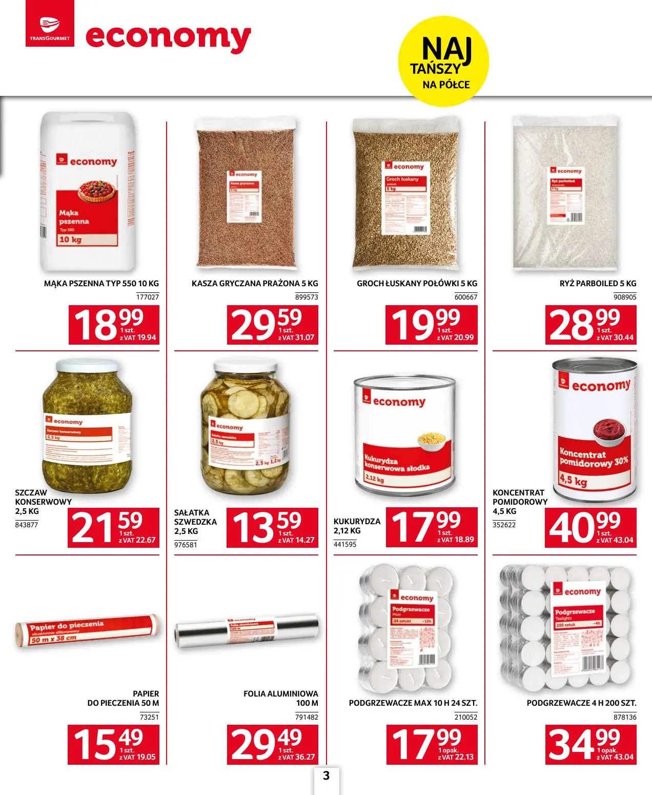 gazetka promocyjna SELGROS Oferta dla gastronomii - Strona 3