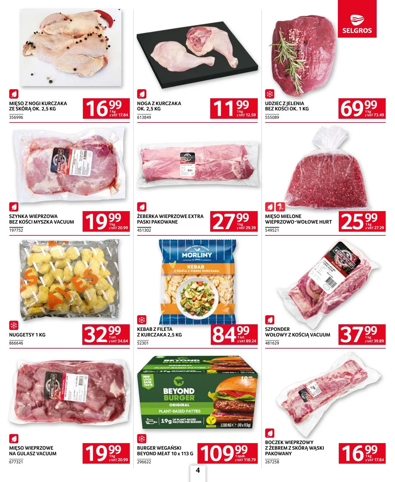 gazetka promocyjna SELGROS Oferta dla gastronomii - Strona 4
