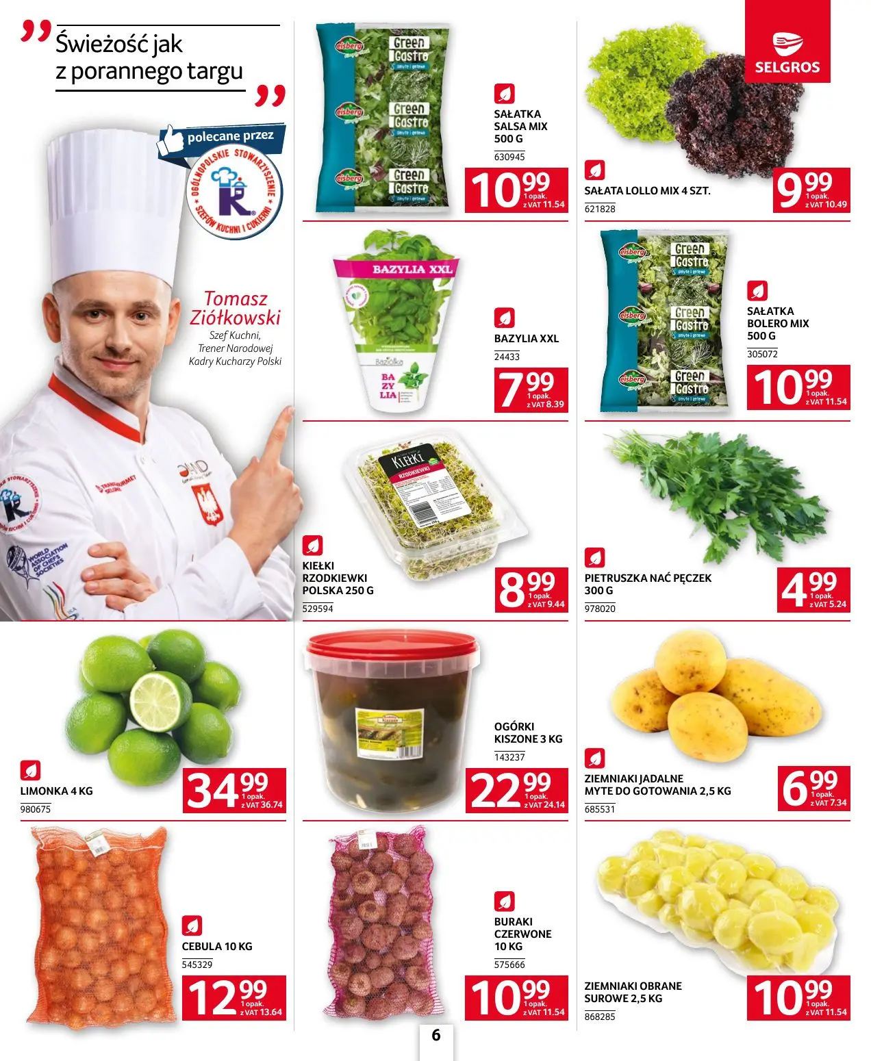 gazetka promocyjna SELGROS Oferta dla gastronomii - Strona 6