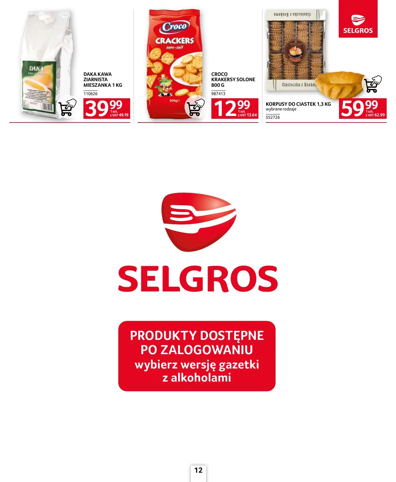 gazetka promocyjna SELGROS Oferta dla gastronomii - Strona 12