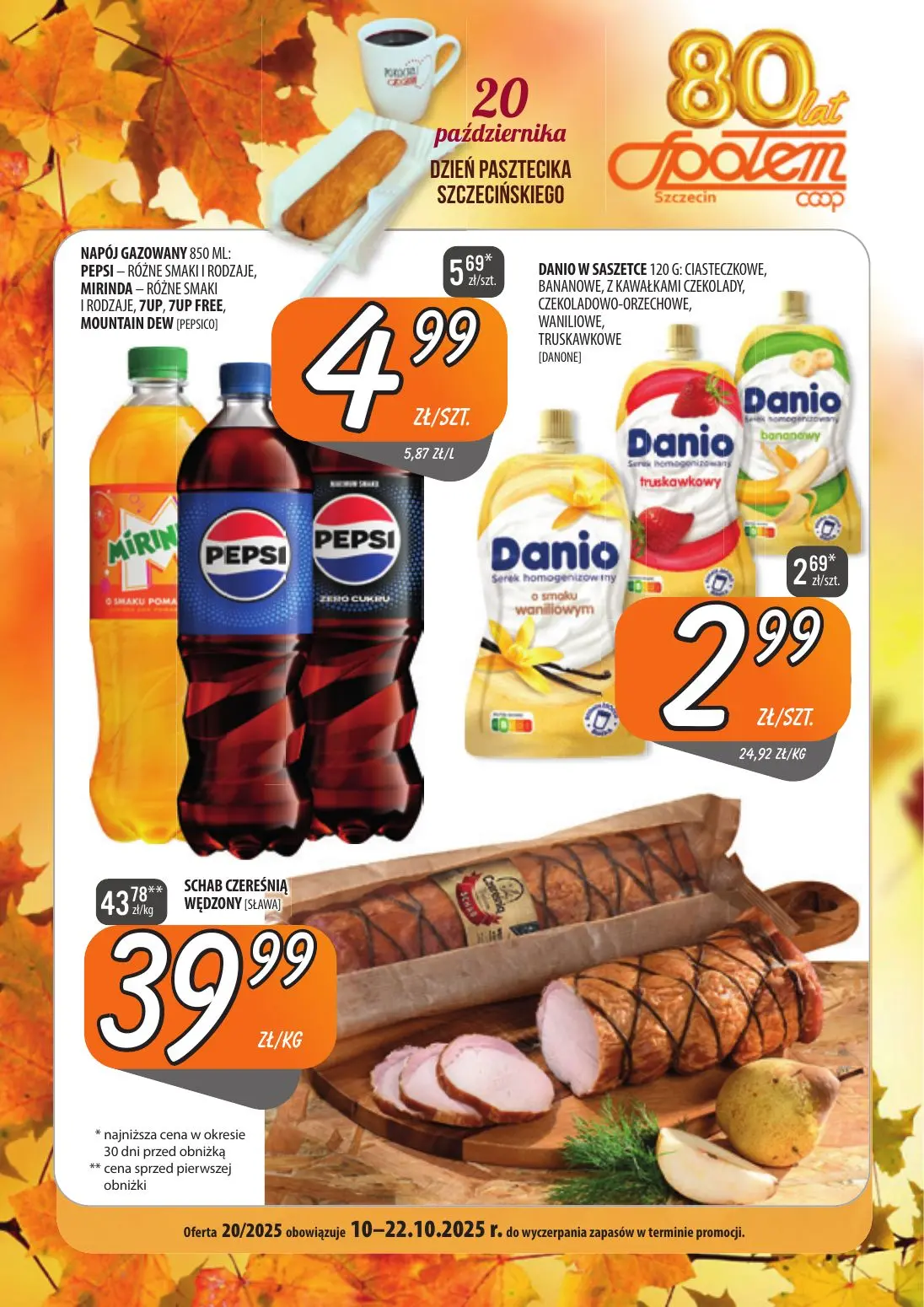 gazetka promocyjna Społem Szczecin - Strona 1