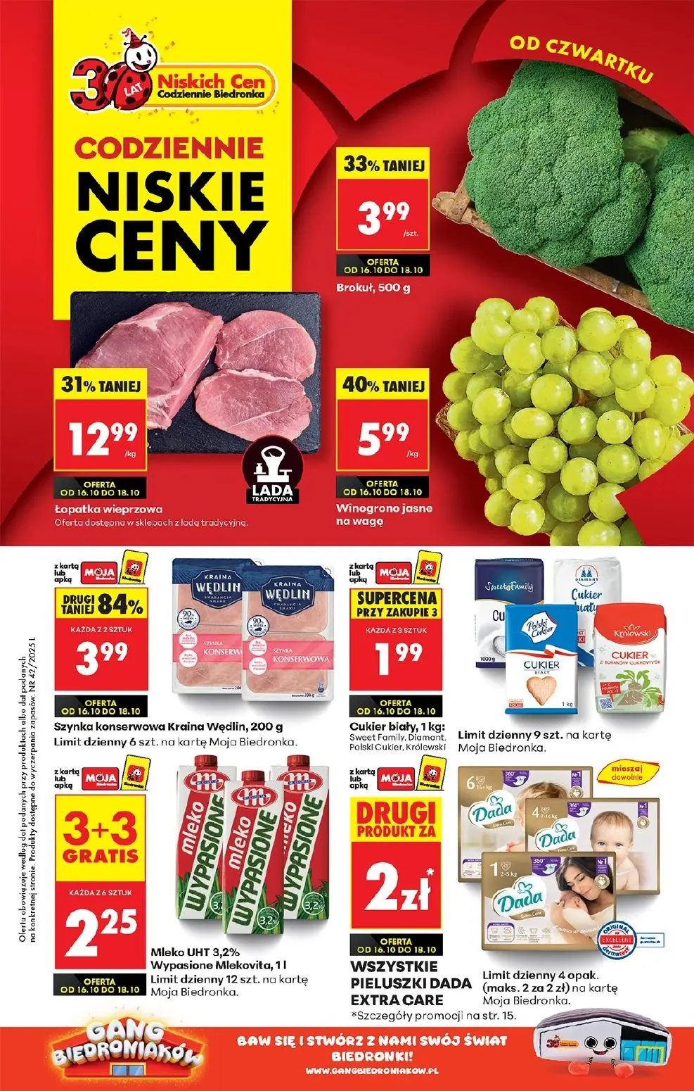 gazetka promocyjna Biedronka Lada tradycyjna. Od czwartku - Strona 1