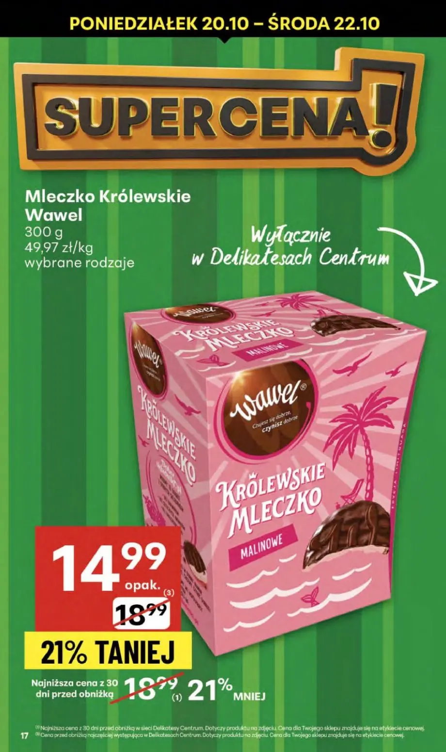 gazetka promocyjna Delikatesy Centrum Od czwartku - Strona 17