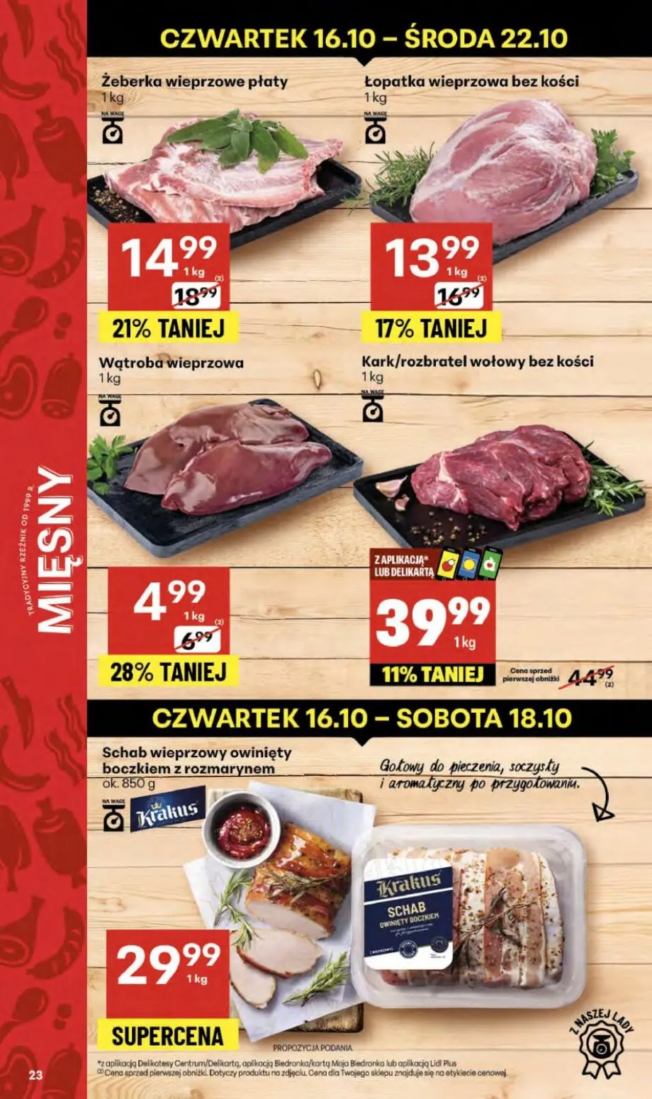 gazetka promocyjna Delikatesy Centrum Od czwartku - Strona 23