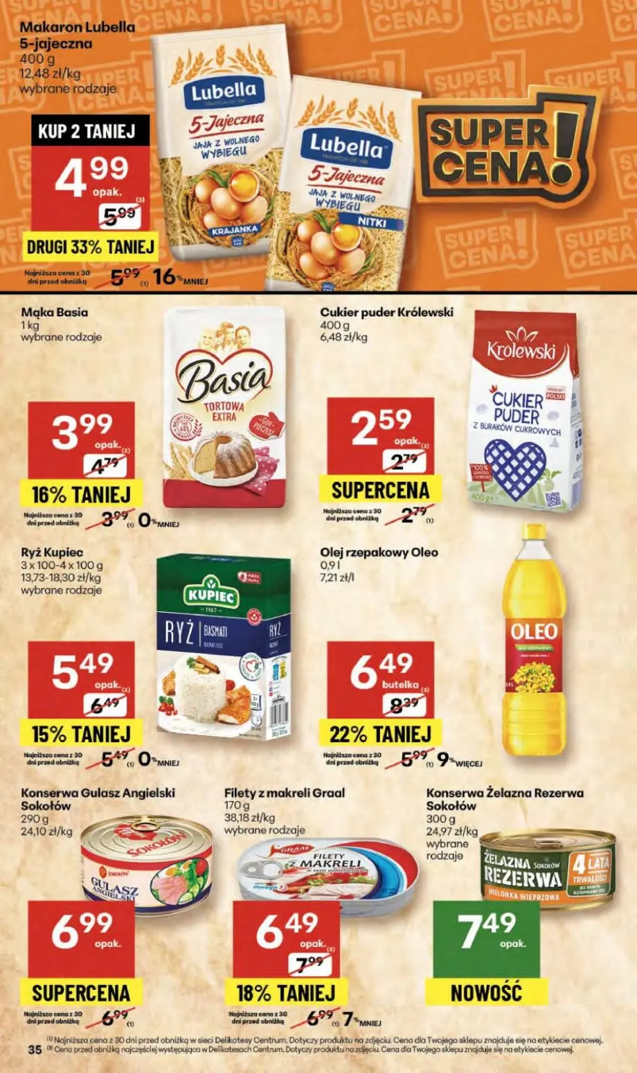gazetka promocyjna Delikatesy Centrum Od czwartku - Strona 35
