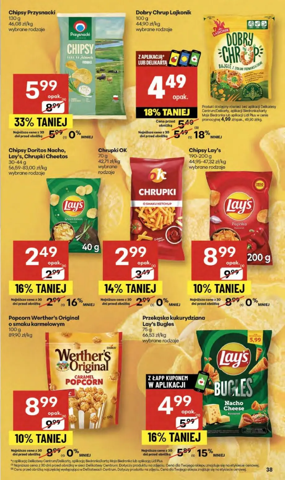 gazetka promocyjna Delikatesy Centrum Od czwartku - Strona 38