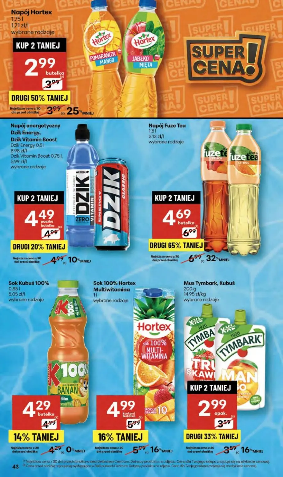 gazetka promocyjna Delikatesy Centrum Od czwartku - Strona 43
