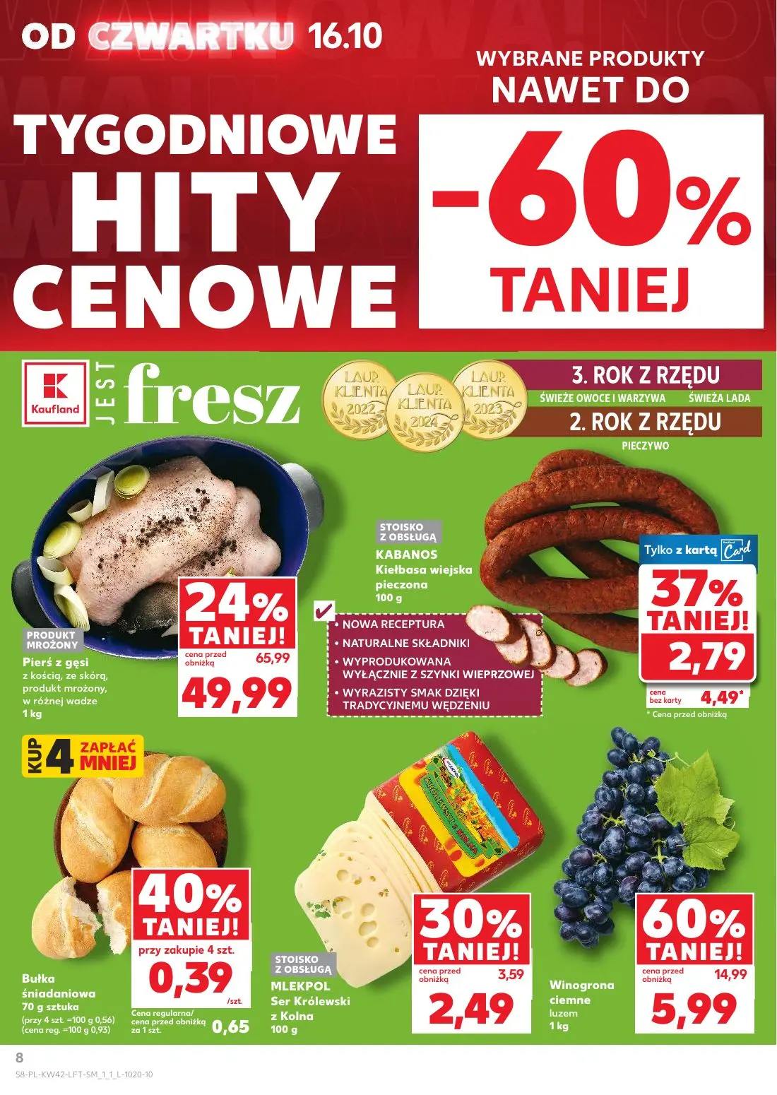gazetka promocyjna Kaufland Jest fresz - Strona 8