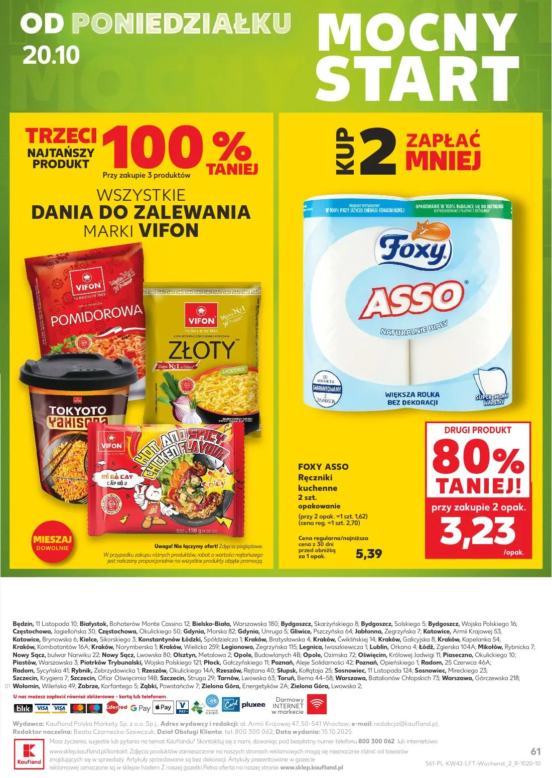 gazetka promocyjna Kaufland Jest fresz - Strona 61