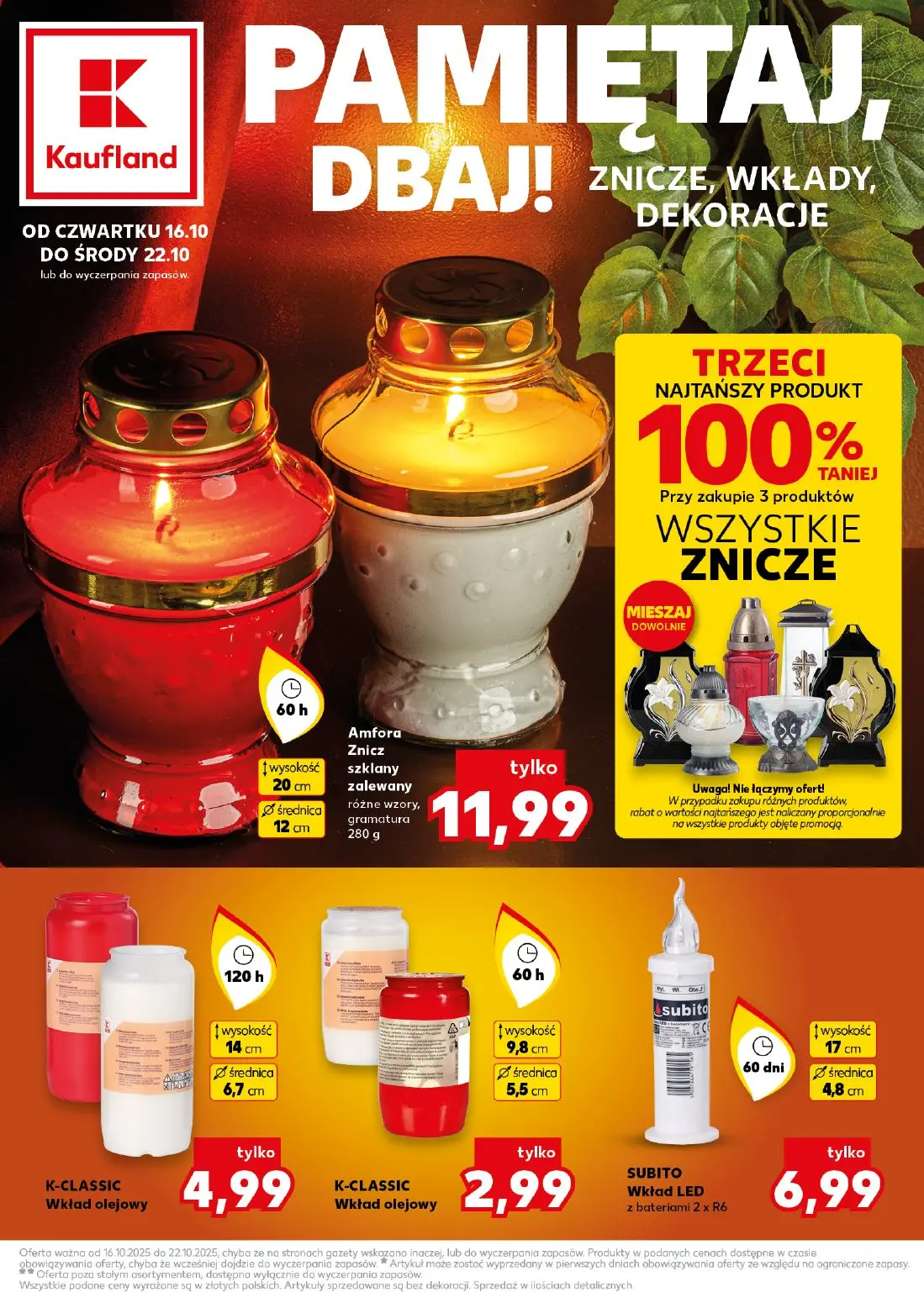 gazetka promocyjna Kaufland Pamiętaj, dbaj! - Strona 1