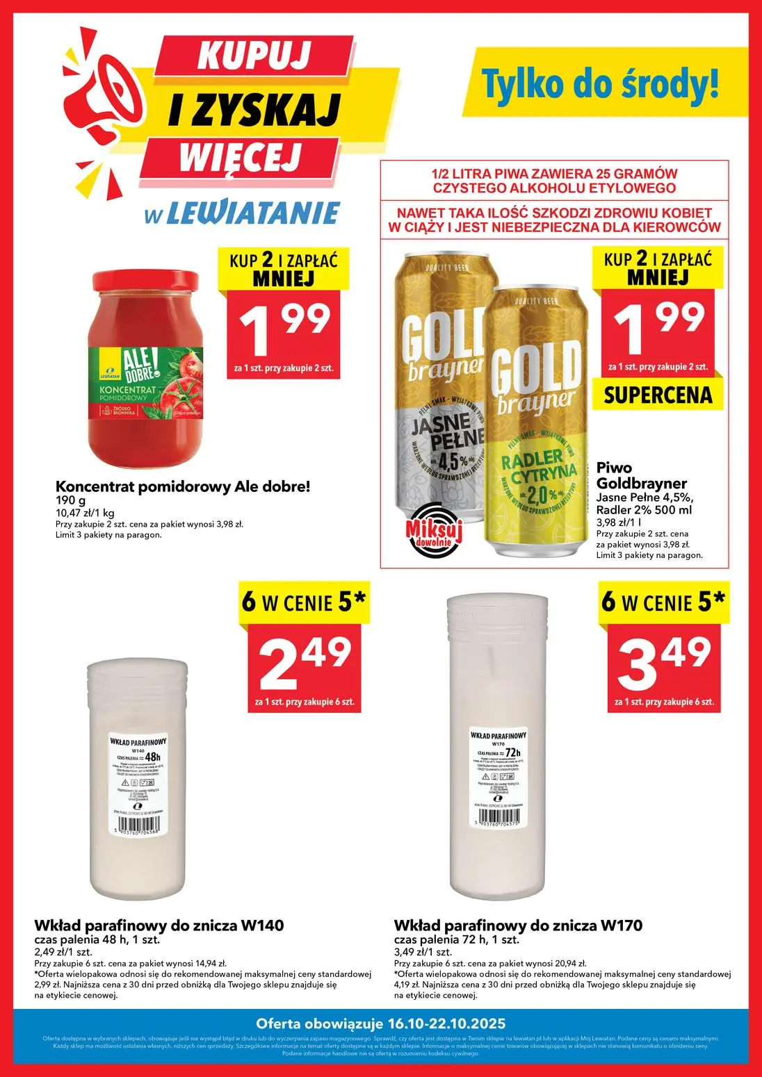 gazetka promocyjna LEWIATAN Kupuj i zyskaj więcej - Strona 1