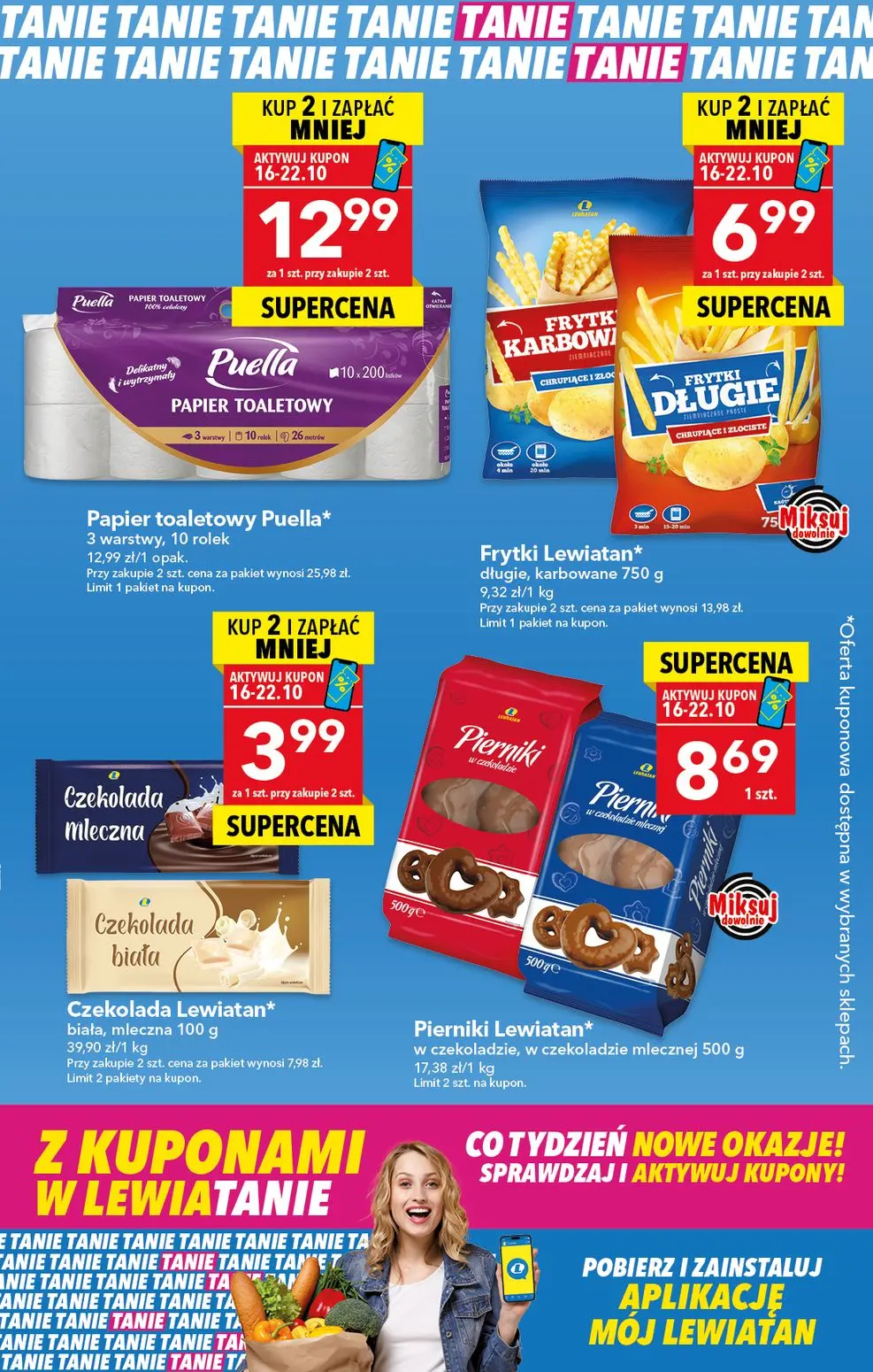 gazetka promocyjna LEWIATAN Z kuponami w Lewiatanie - Strona 1