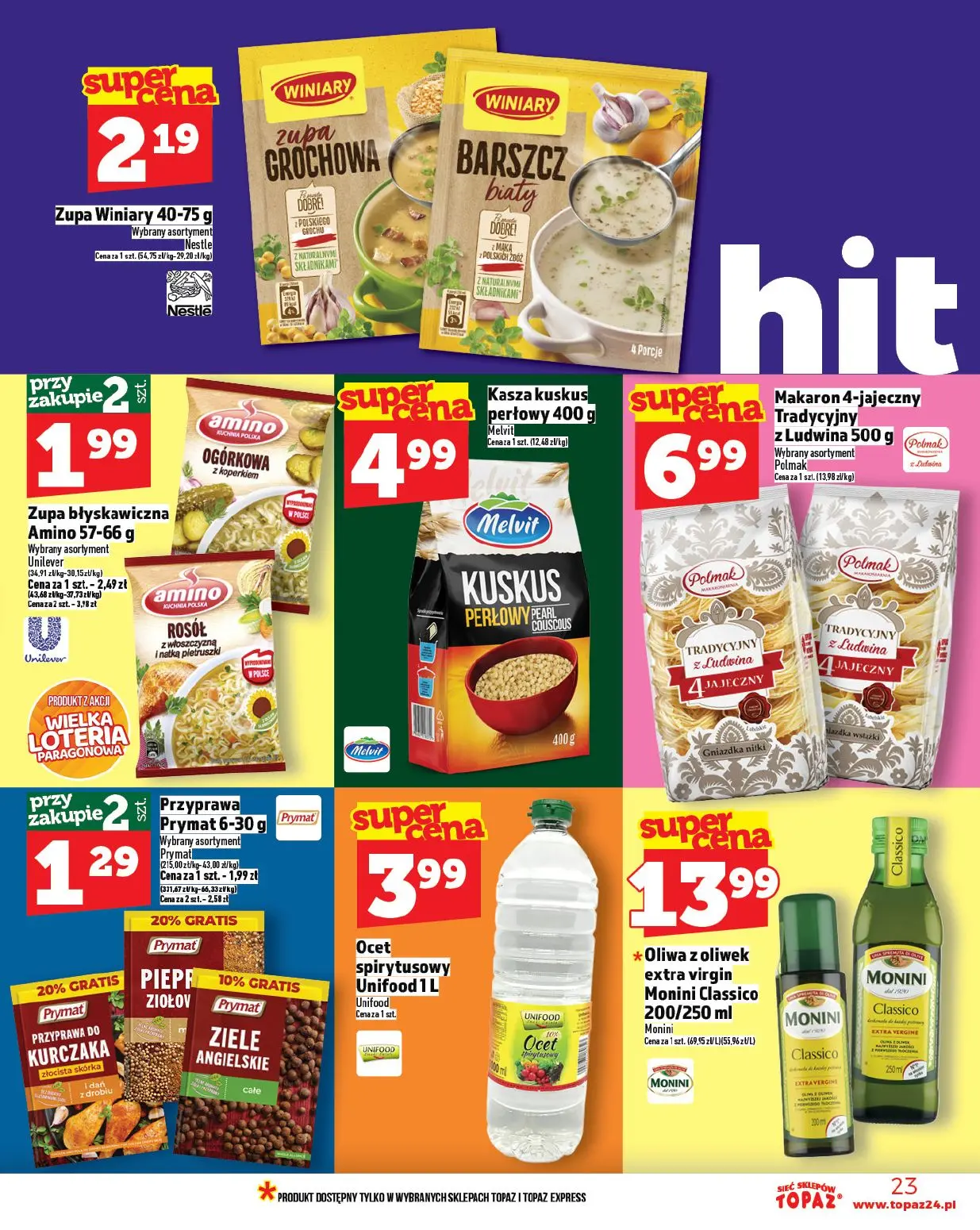 gazetka promocyjna Topaz Ceny małe - Strona 23