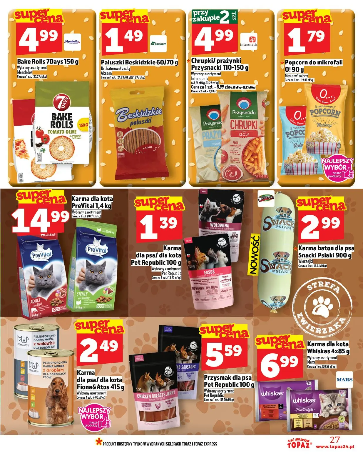 gazetka promocyjna Topaz Ceny małe - Strona 27