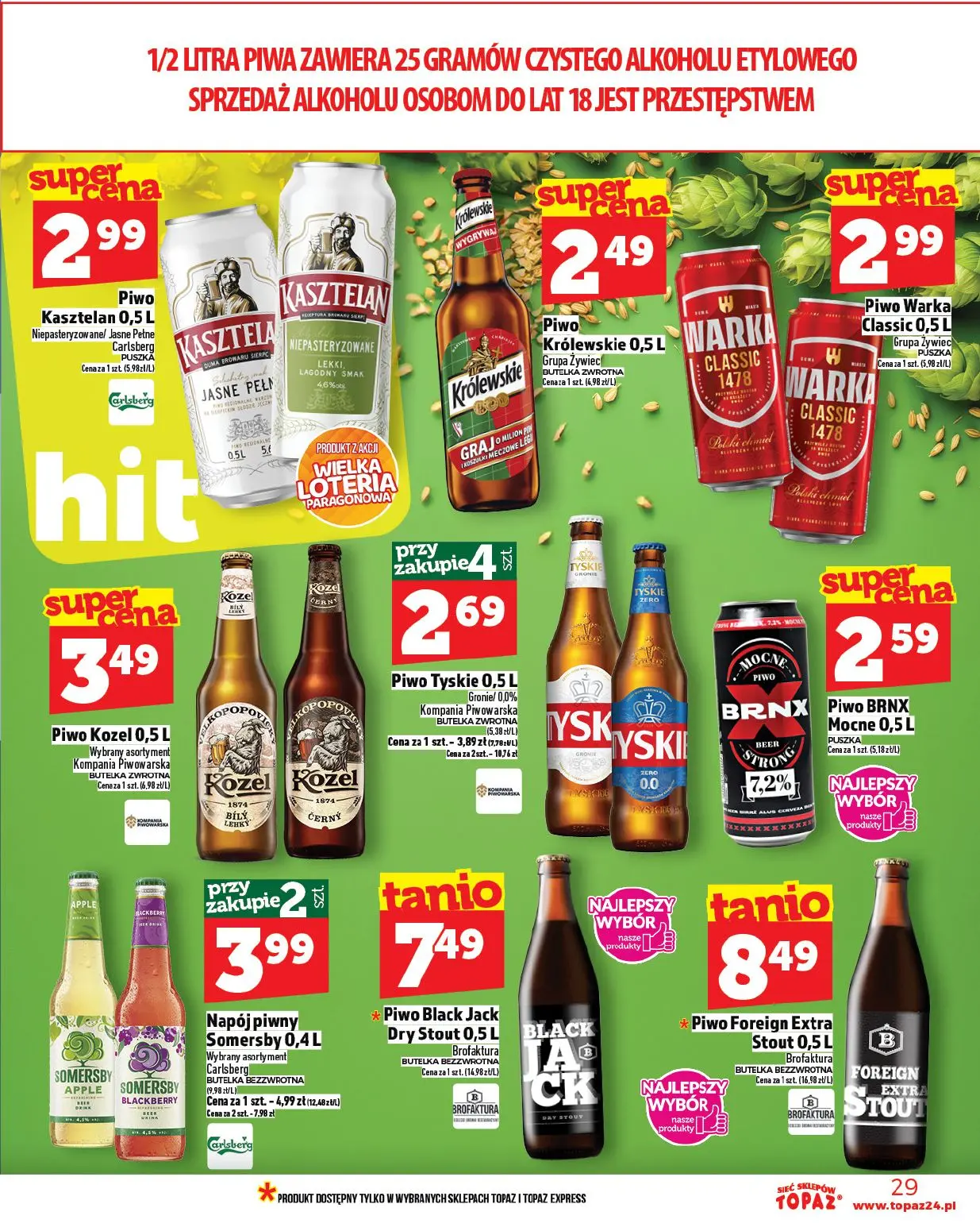 gazetka promocyjna Topaz Ceny małe - Strona 29