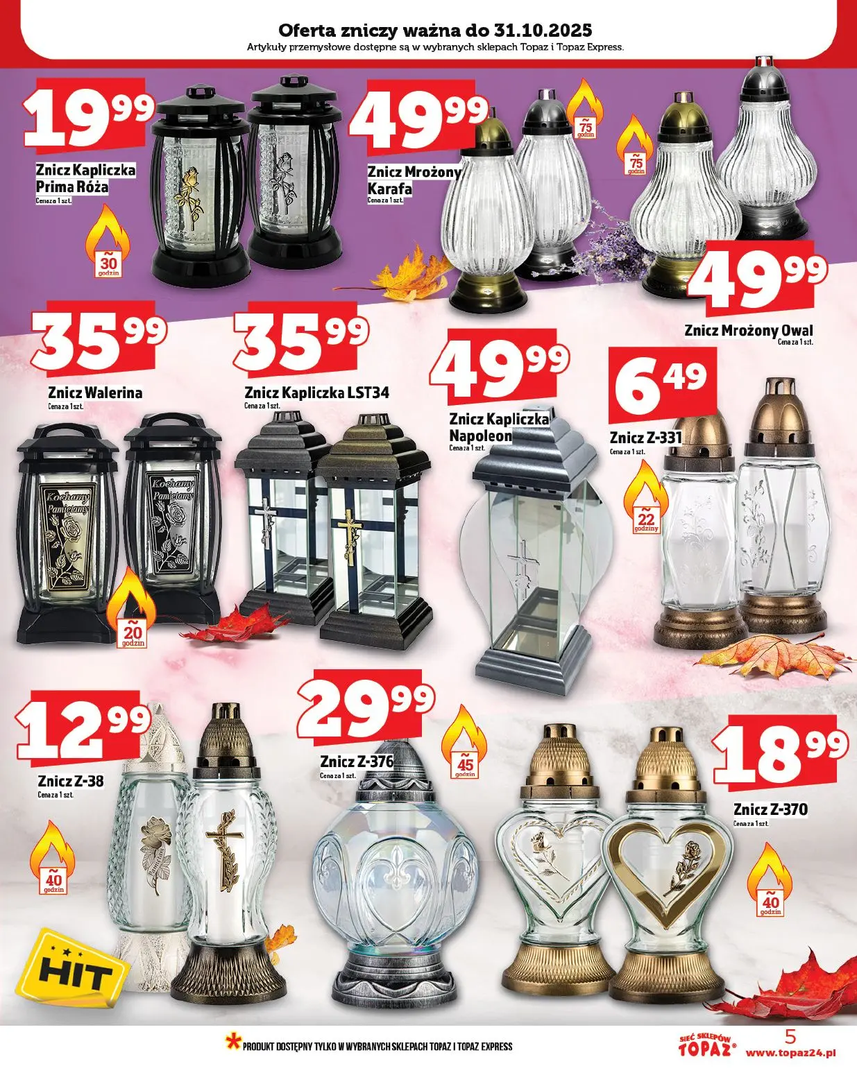 gazetka promocyjna Topaz Warszawa - Strona 5