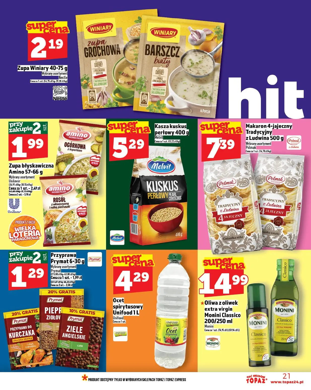 gazetka promocyjna Topaz Warszawa - Strona 21