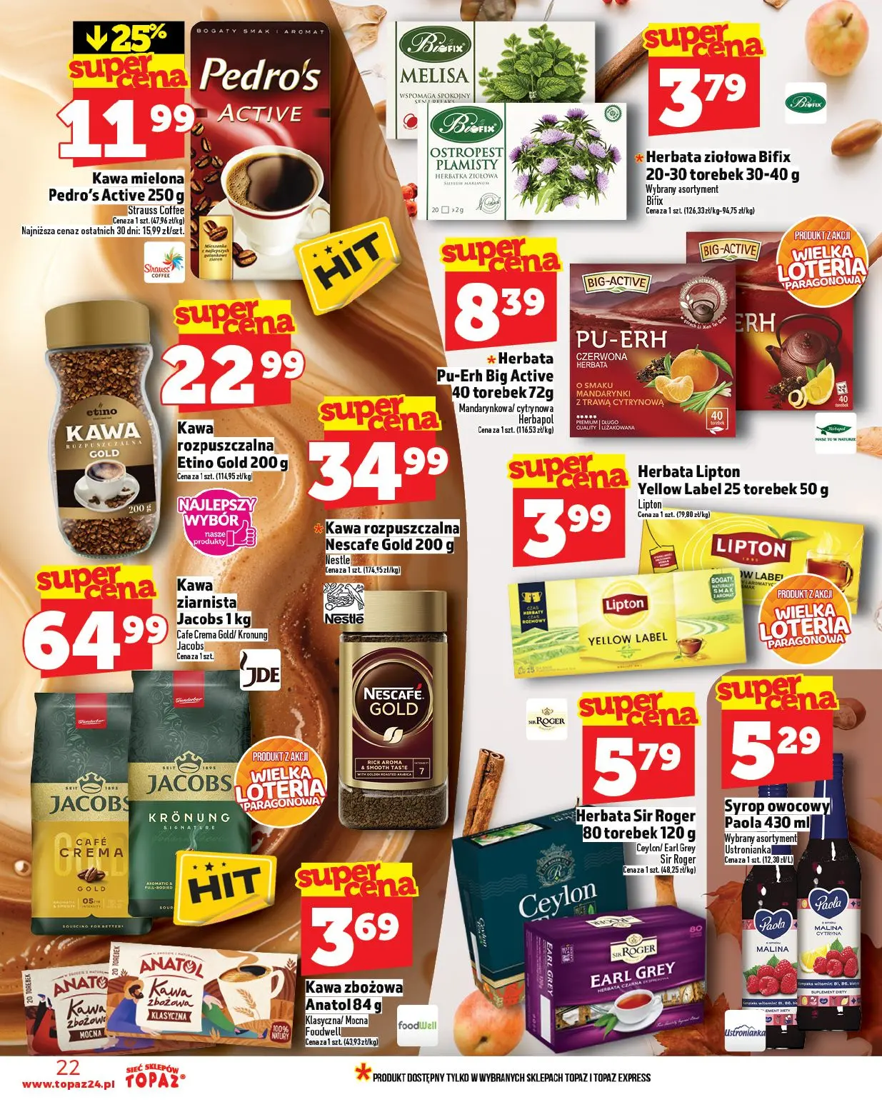 gazetka promocyjna Topaz Warszawa - Strona 22