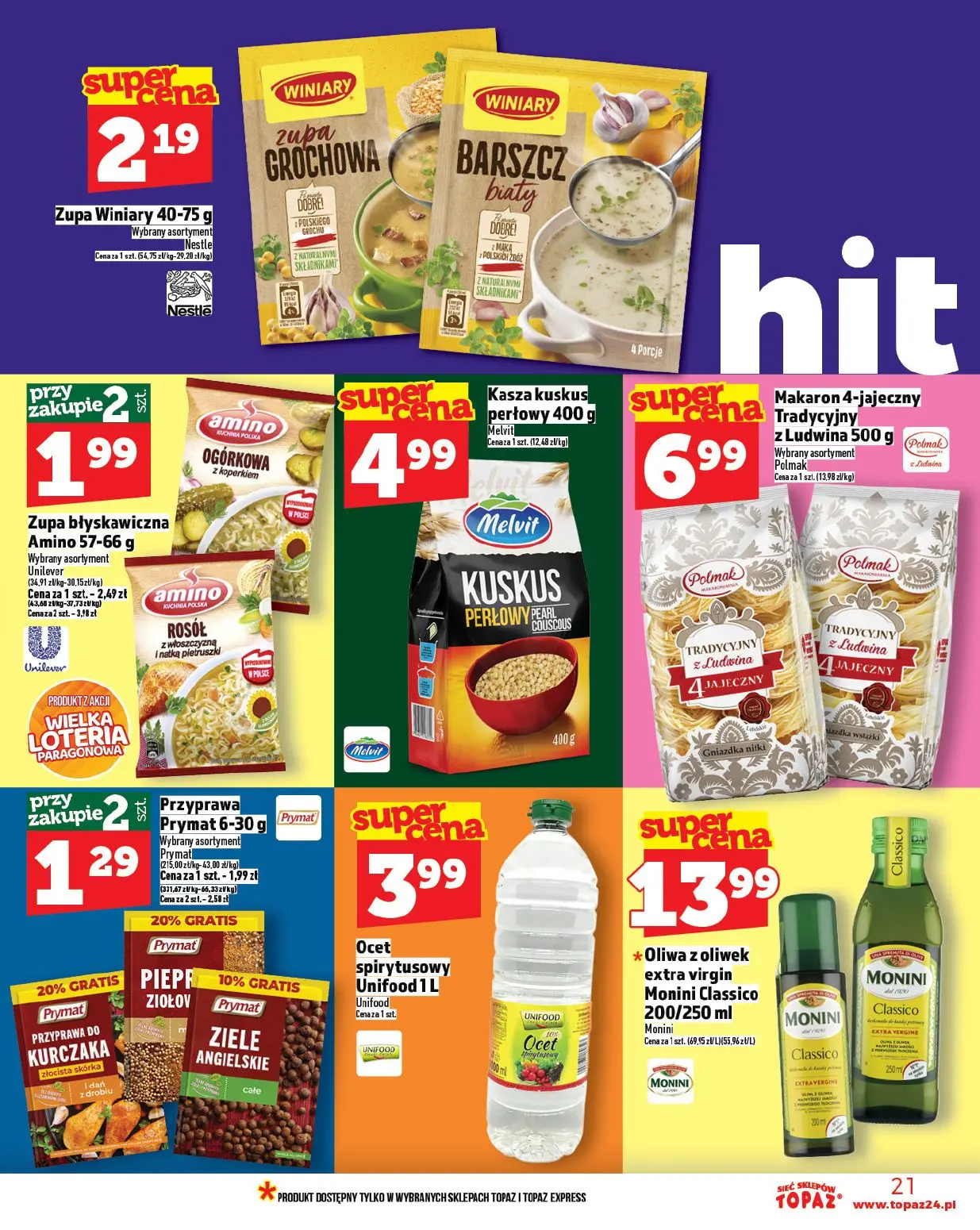 gazetka promocyjna Topaz Ogólna - Strona 21