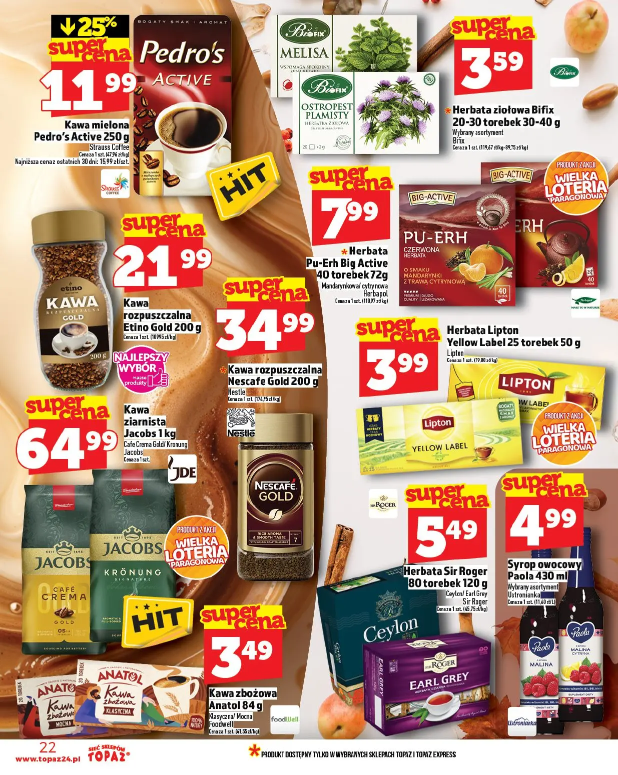 gazetka promocyjna Topaz Ogólna - Strona 22