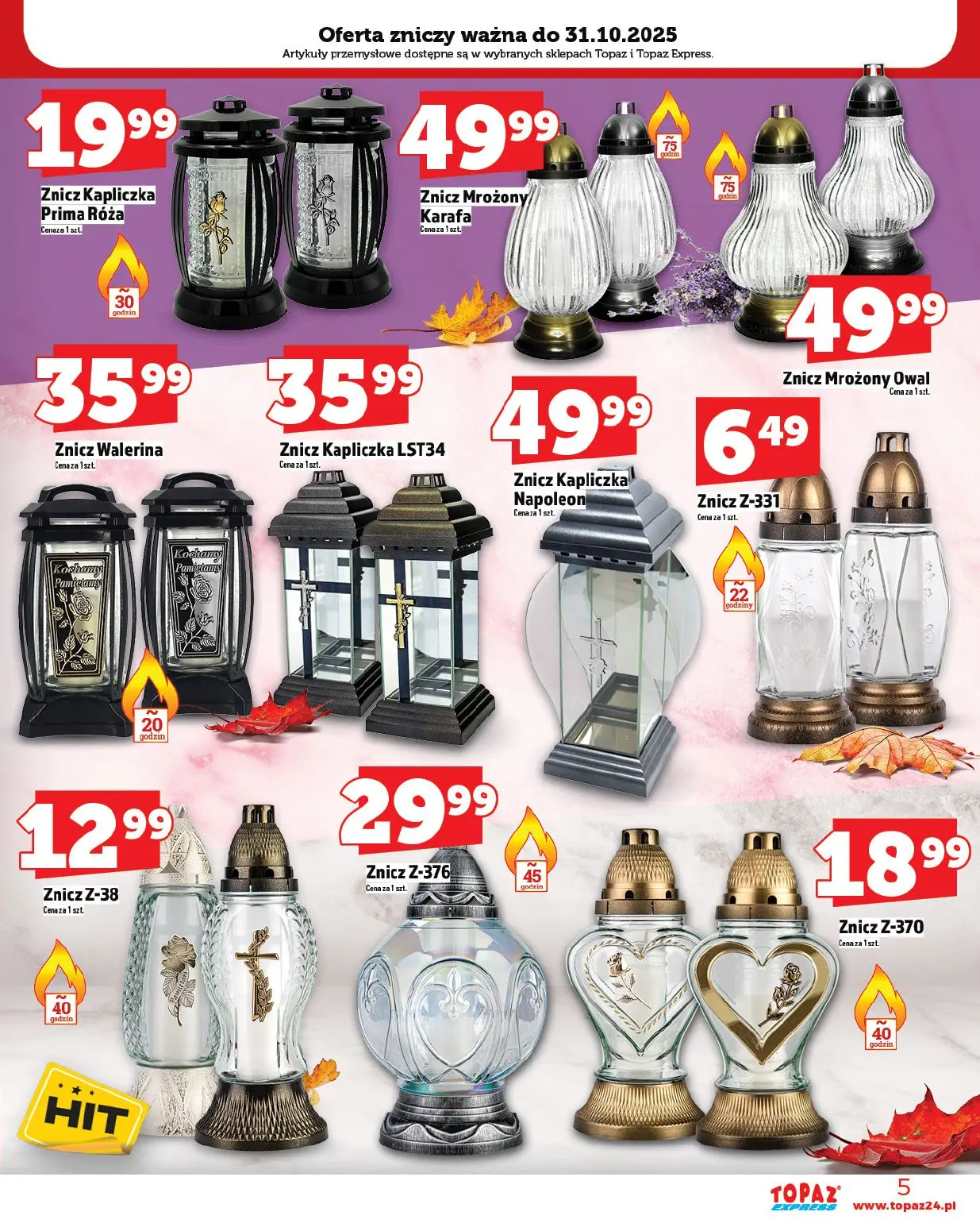 gazetka promocyjna Topaz Express - Strona 5