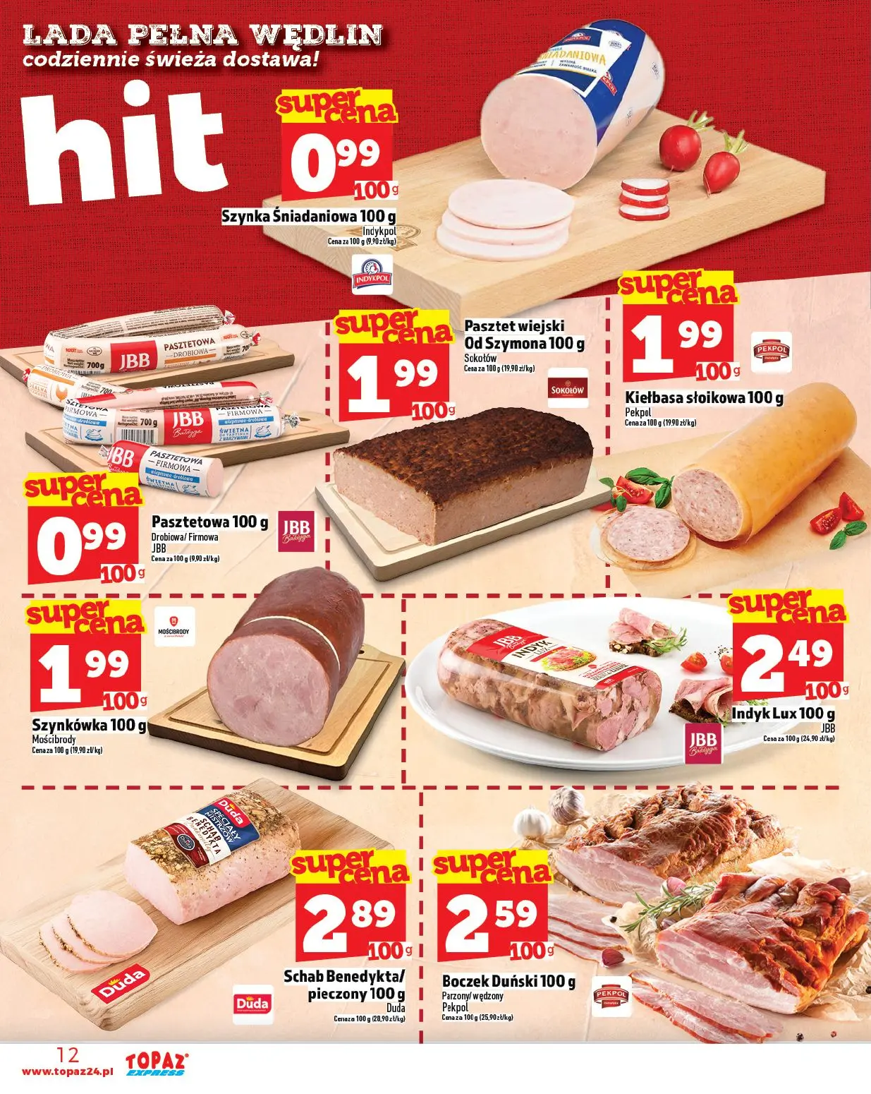 gazetka promocyjna Topaz Express - Strona 12