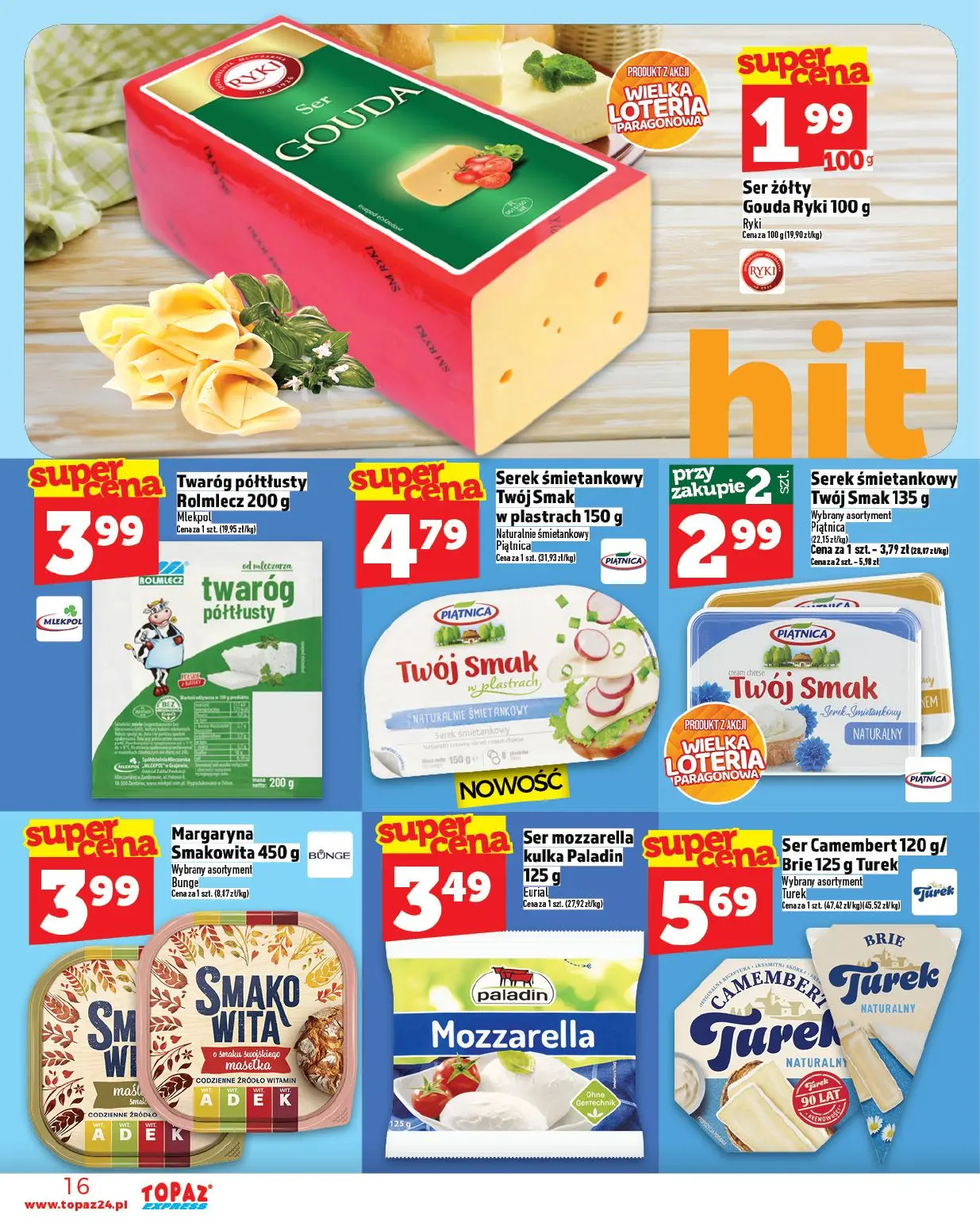 gazetka promocyjna Topaz Express - Strona 16