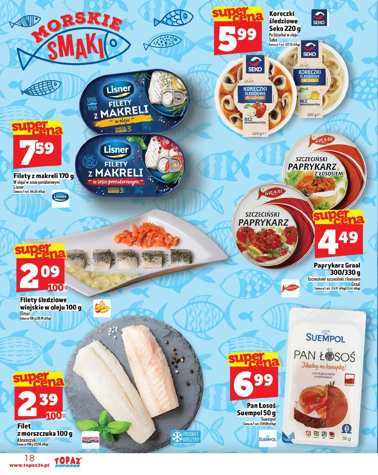 gazetka promocyjna Topaz Express - Strona 18