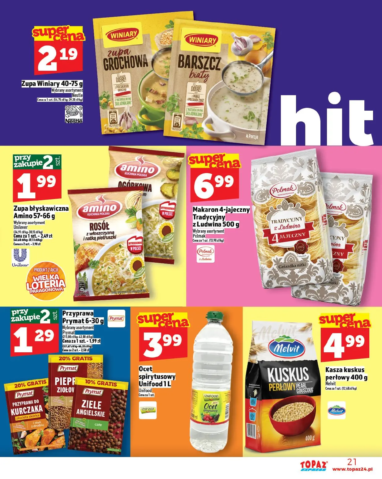 gazetka promocyjna Topaz Express - Strona 21