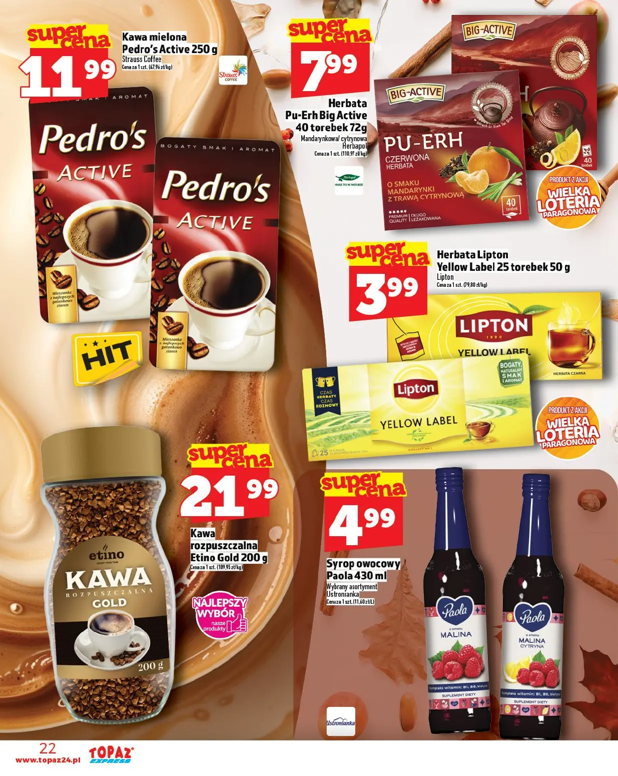 gazetka promocyjna Topaz Express - Strona 22