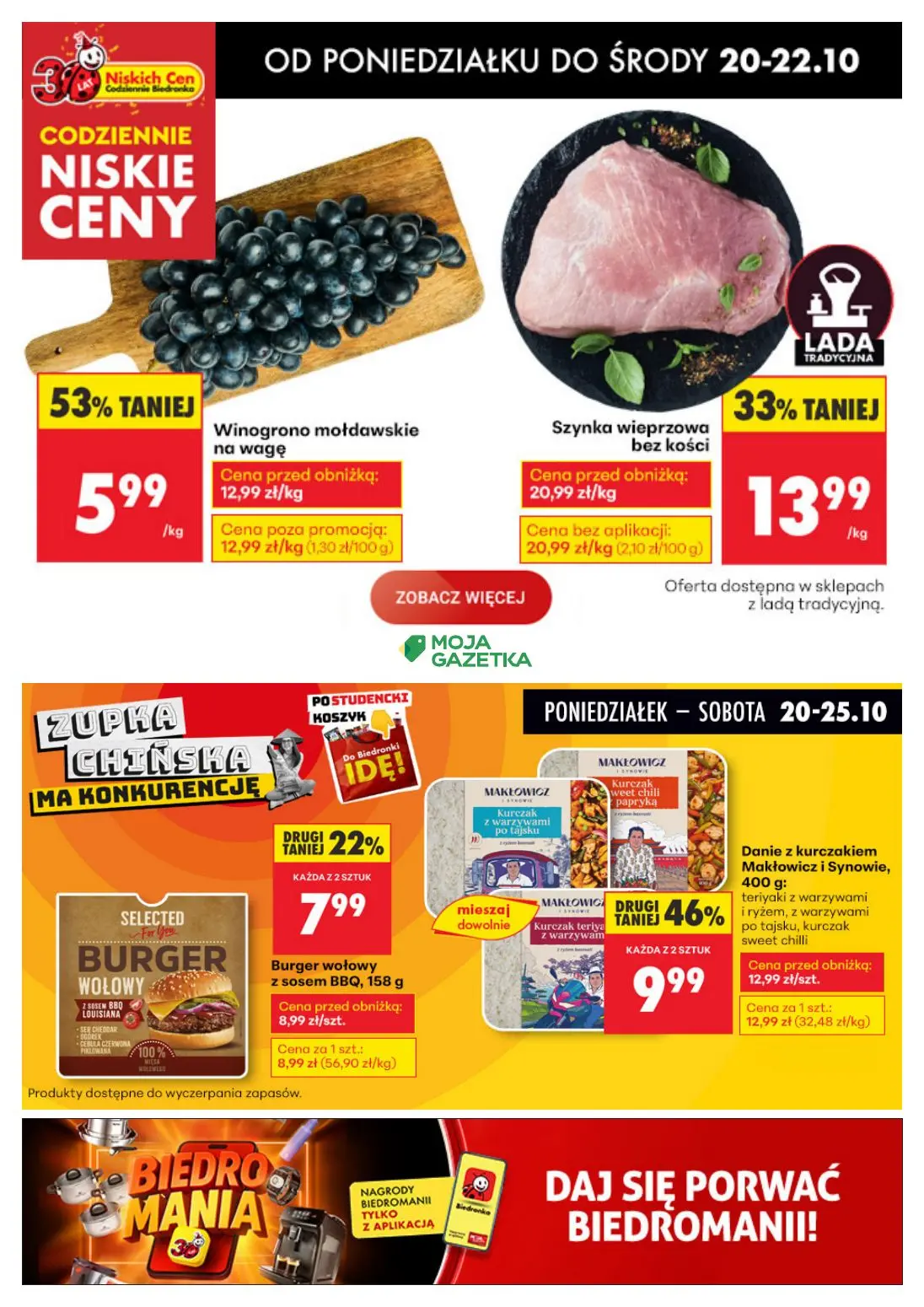 gazetka promocyjna Biedronka Biedronkowe oszczędności - Strona 1