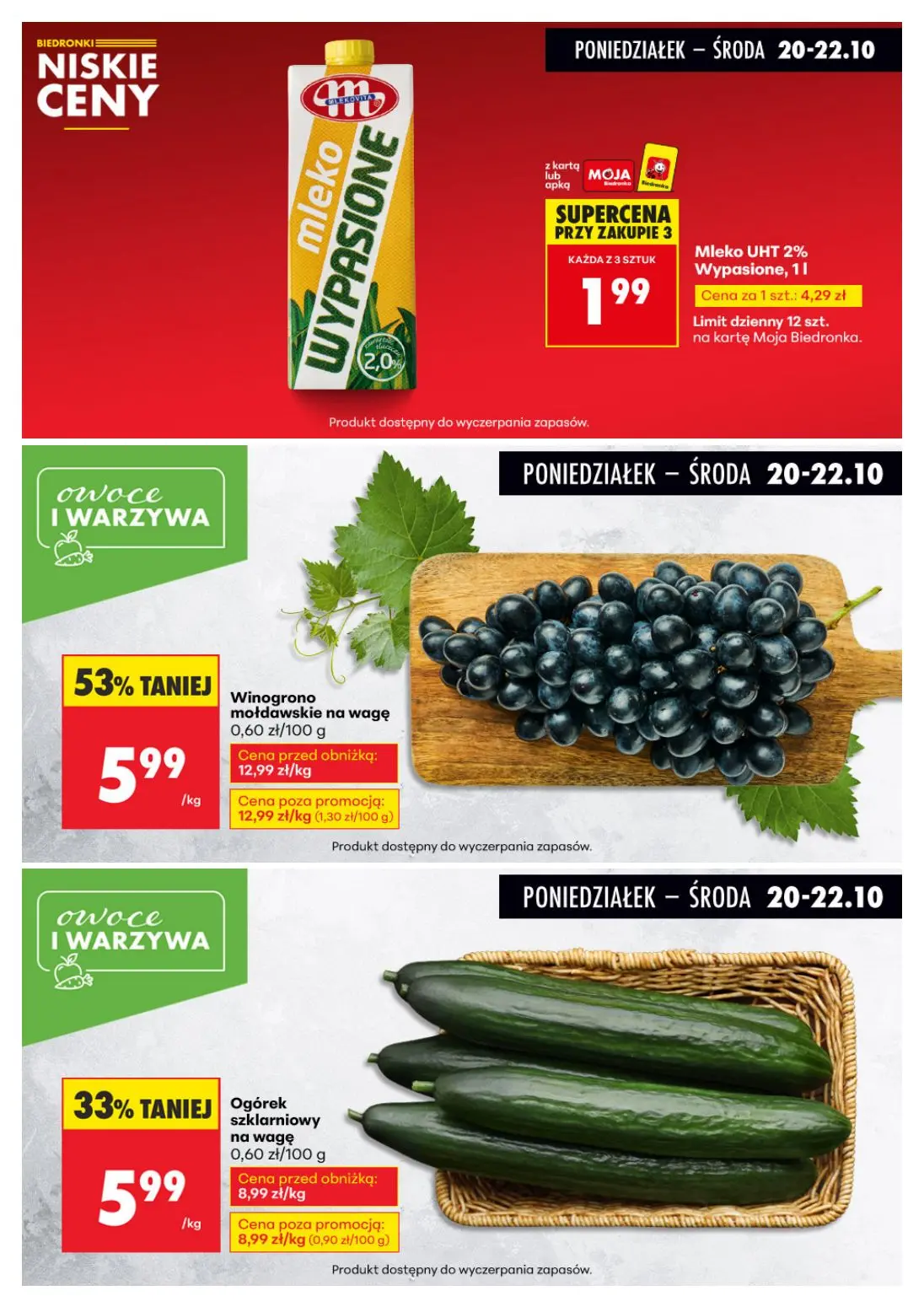 gazetka promocyjna Biedronka Biedronkowe oszczędności - Strona 5