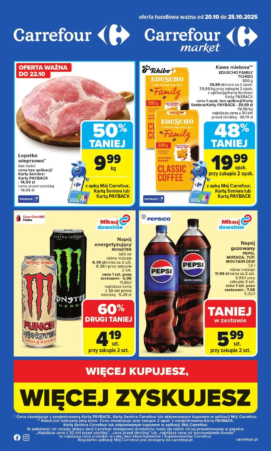 gazetka promocyjna Carrefour Od poniedziałku - Strona 1