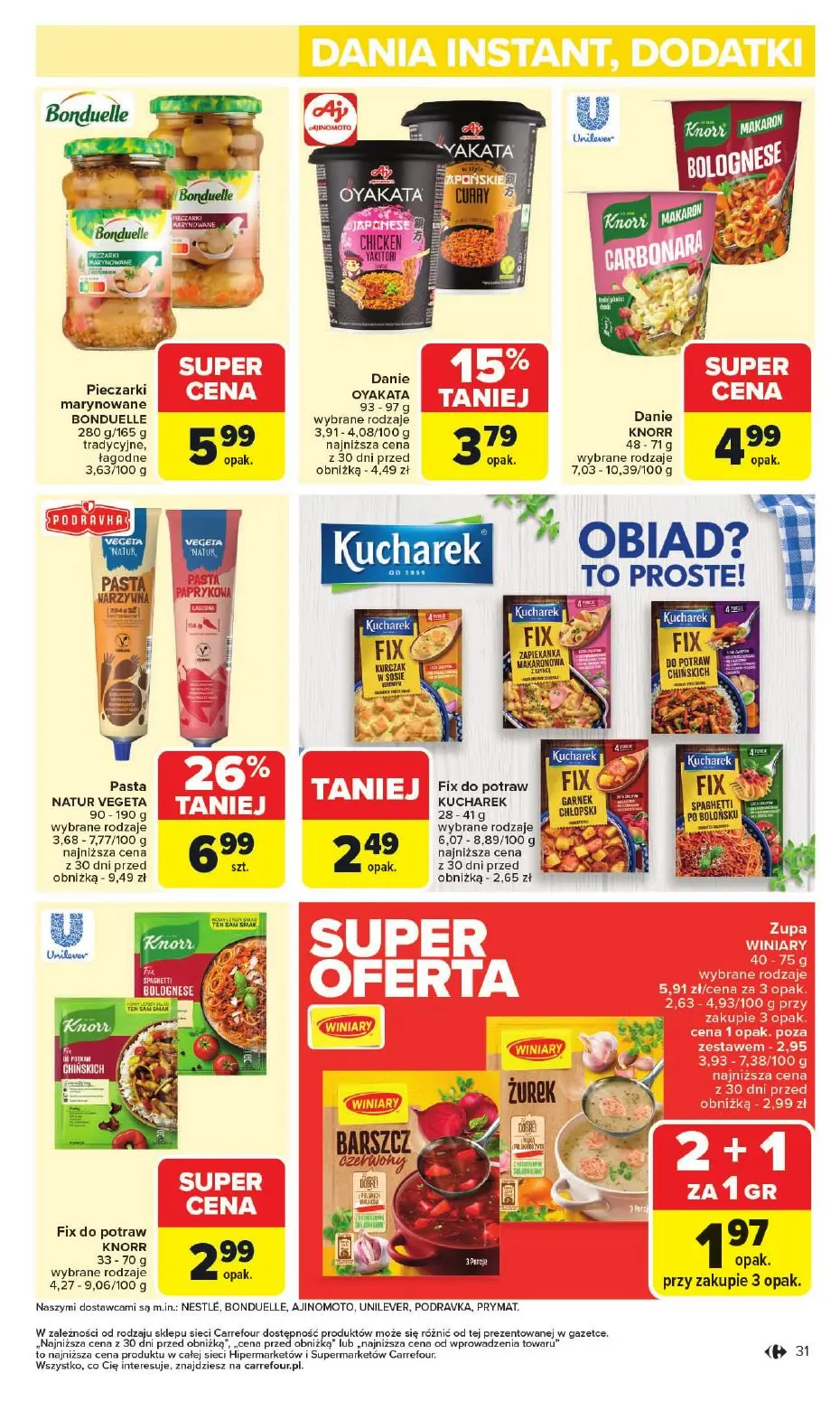 gazetka promocyjna Carrefour Od poniedziałku - Strona 33