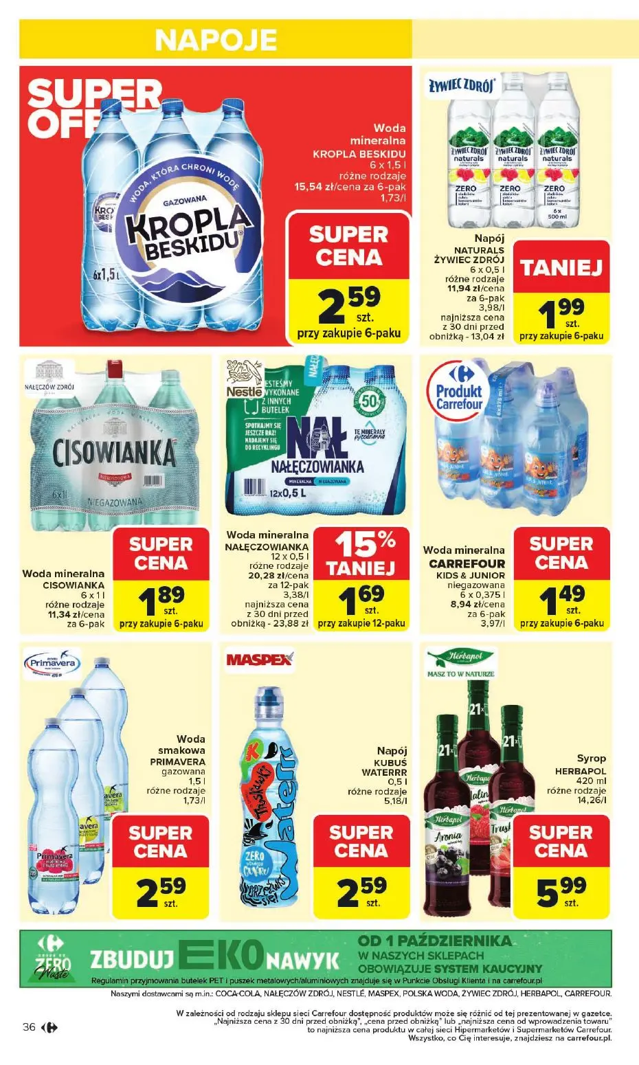 gazetka promocyjna Carrefour Od poniedziałku - Strona 38