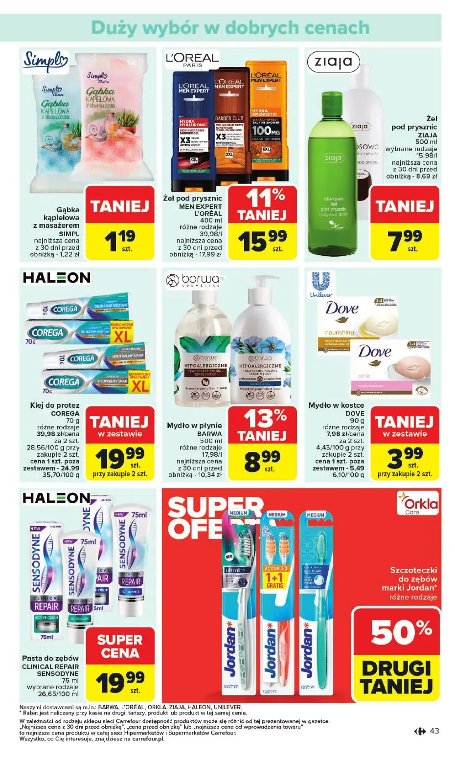 gazetka promocyjna Carrefour Od poniedziałku - Strona 45
