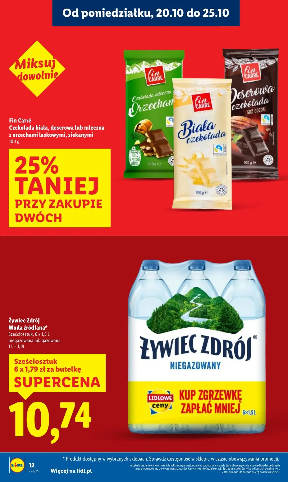 gazetka promocyjna LIDL Od poniedziałku - Strona 12